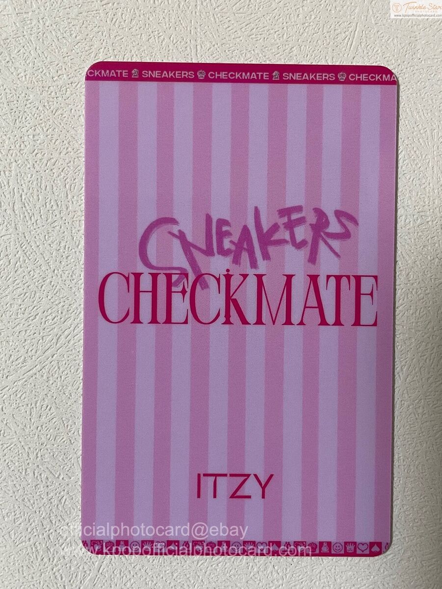 ITZY 5th Mini Album Checkmate Official Photocard Withmuu Lucky Draw Polaroid