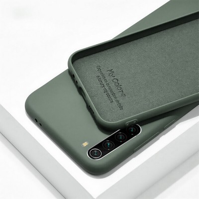 For Xiaomi 13T Redmi Note 11 12 9 Pro 8 7 Liquid Silicone Soft Phone Case Cover