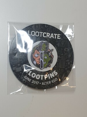 Official Loot Crate Exclusive Lootcrate Lootpins Pin Badge: Alter-Ego Juni 2017