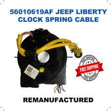 2006 Jeep Liberty Renegade Sport Clock Spring Cable Centered Perfect 56010619af