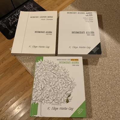 Pearson Intermediate Algebra - Martin - Instructor s Edition, Tests, Solutions