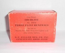 Shurlite No.5001X Three Flint Lighter Renewals Box of 12