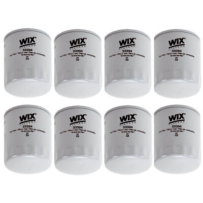 Wix Set of 8 Fuel Filters (Spin-On)