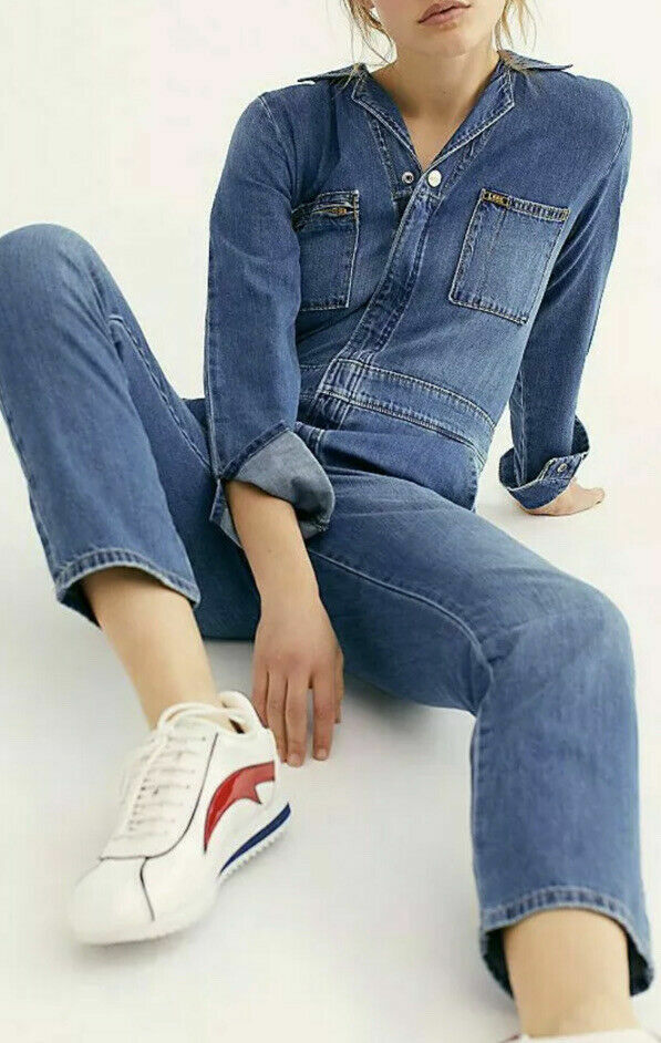 (LEE/リー)PANTOVERALLS Lee Vintage 60s 70s NOS USA Hickory Stripe Denim Jeans