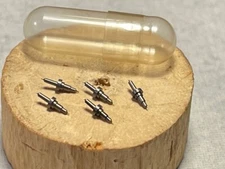 Lot x 5 - ELGIN 12s -2802- Pocket Watch Balance Staffs 12 size- NOS -clean (o15)