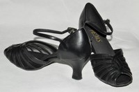 Black Leather Ladies Ballroom Latin Dance Shoes Molly Black Leather Ladies Ballroom Latin Dance Shoes Molly