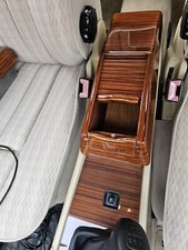 Ablagebox Mercedes W124 Holz Getränkehalter Mittelkonsole Kassettenbox Zebrano