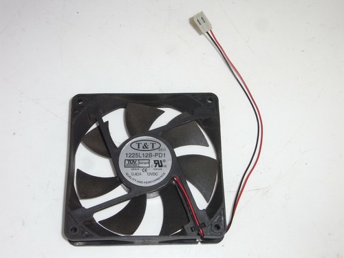 T&T 1225L12B-PD1 Kühler Lüfter 120x120mm 12V 0,4A Cooling FAN Computer PC