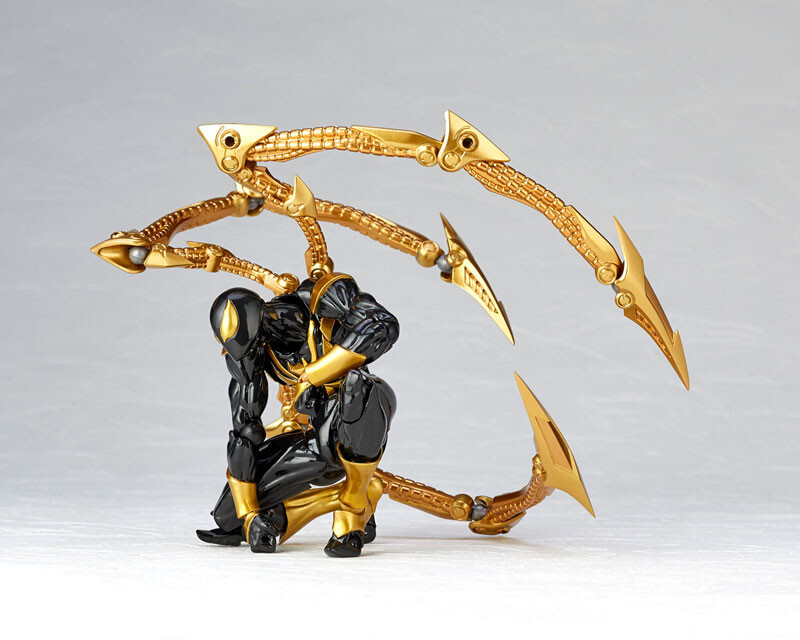 Revoltech Kaiyodo Amazing Yamaguchi Iron Spider BLACK Ver. JAPAN