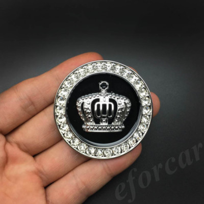 3D Metal Royal Crown Luxury Auto Car Emblem Badges Decals Sticker Motorcycle