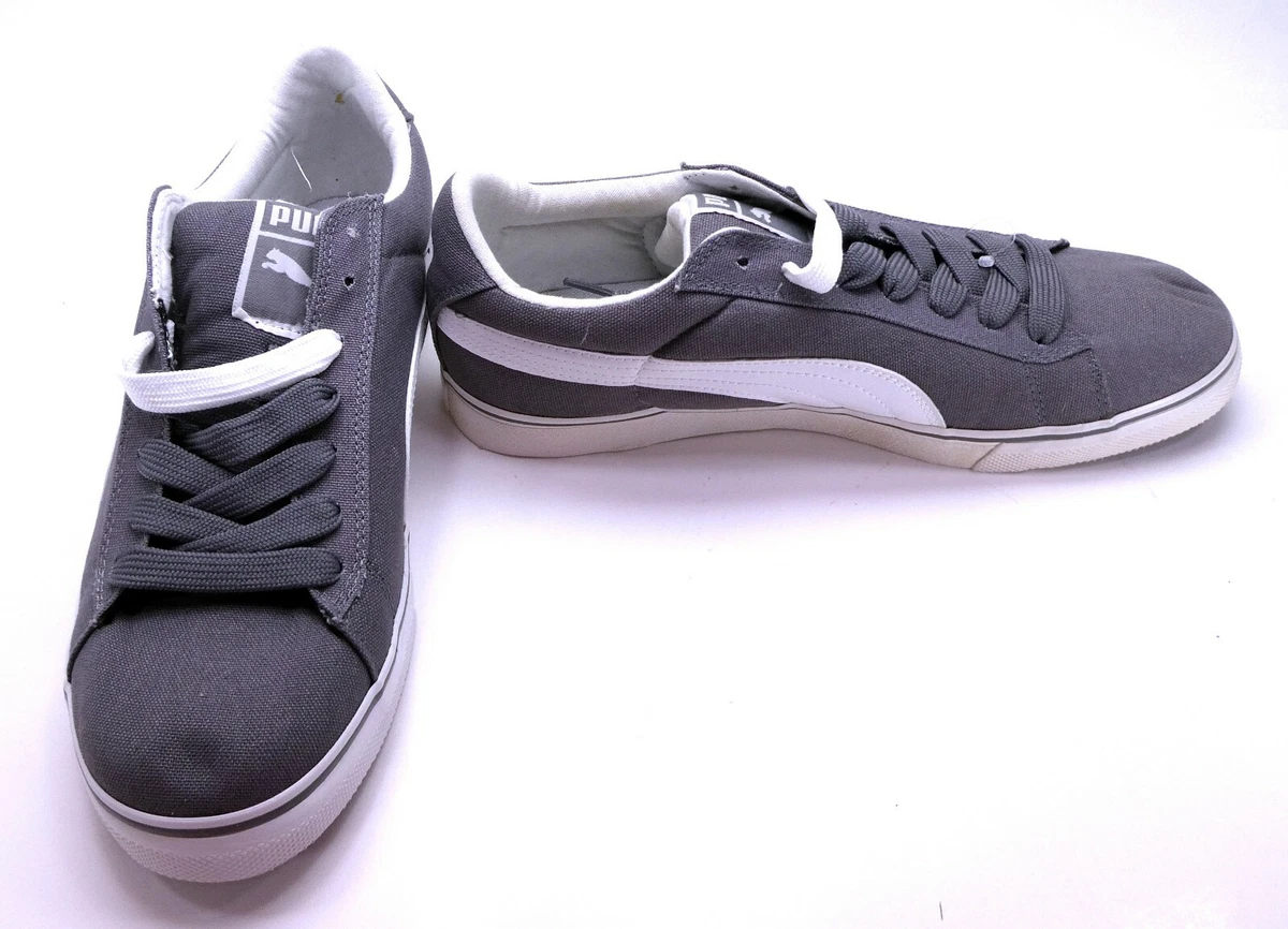 Puma Shoes Vulcanized Classic Canvas Gray Size 11.5 | eBay