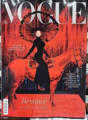 Buy VOGUE UK (BRITISH) MAG-JULY 2022-BEYONCE-TURNS UP THE HEAT-BRAND NEW-IN STOCK