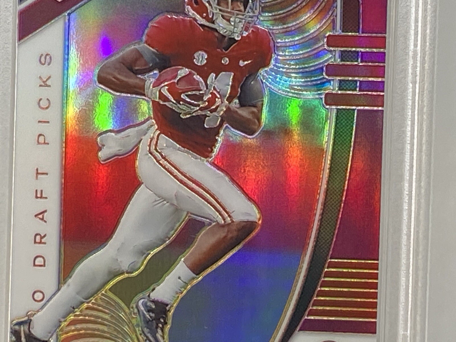 2020 SP JERRY JEUDY Panini PURPLE PRIZM Draft Picks Rookie RC PSA 10 POP 20 view 5