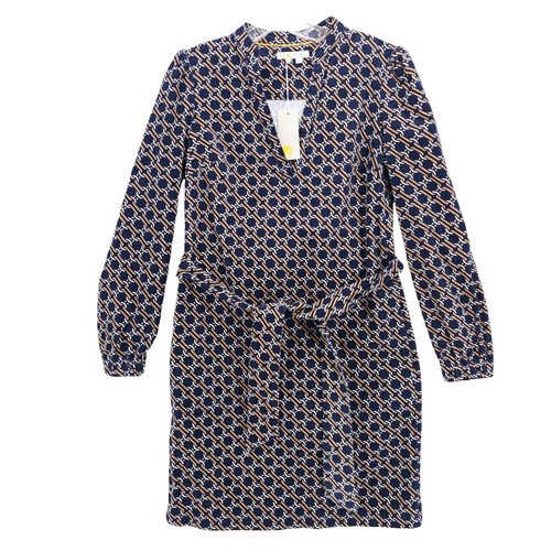 boden smocked detail jersey dress Boden Women's Alba Smocked Jersey Midi Dress in Purple main image 0