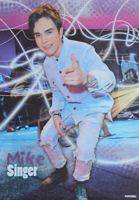 MIKE SINGER - A3 Poster (42x28cm) - Fan Sammlung Foto Star Clippings POPCORN