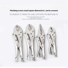 Flat Nose Clamping Fixed Imported Round Nose Pliers Multi-Functional Universal