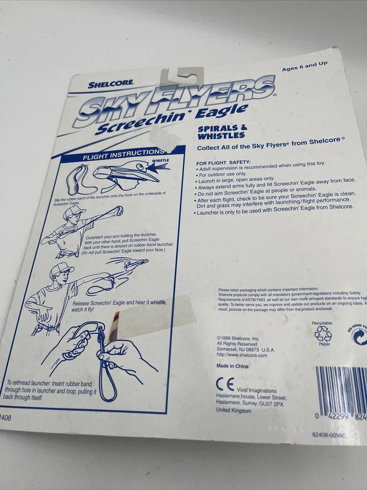 New Shelcore Sky Flyers Screechin' Eagle Power Launcher  1999 - Image 3 of 4