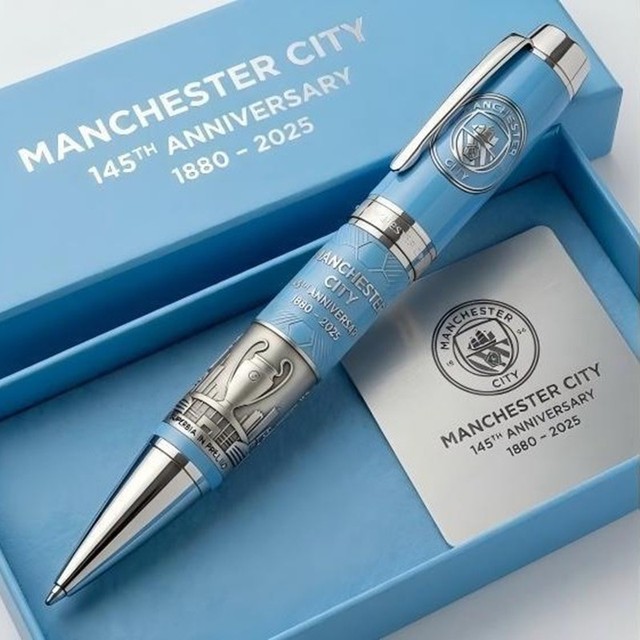 Football Club & Pop Culture Themed Collectible Engraved Ballpoint Pen Gift Sets
