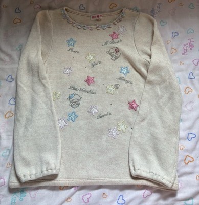  Dainty Mezzo Piano Sanrio Little Twin Stars Top Jojifuku Kawaii Size 140cm  