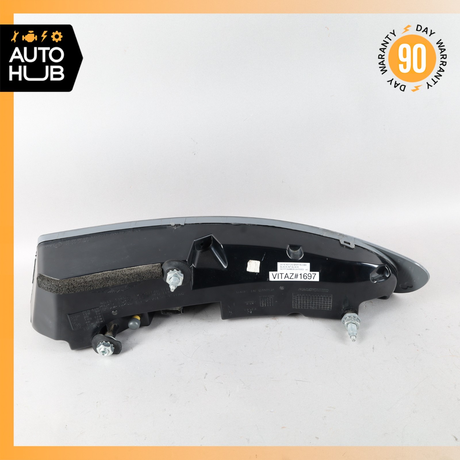 05-19 Aston Martin DB9 DBS Vantage Tail Light Lamp Left Side 8D3313405AK OEM 35k