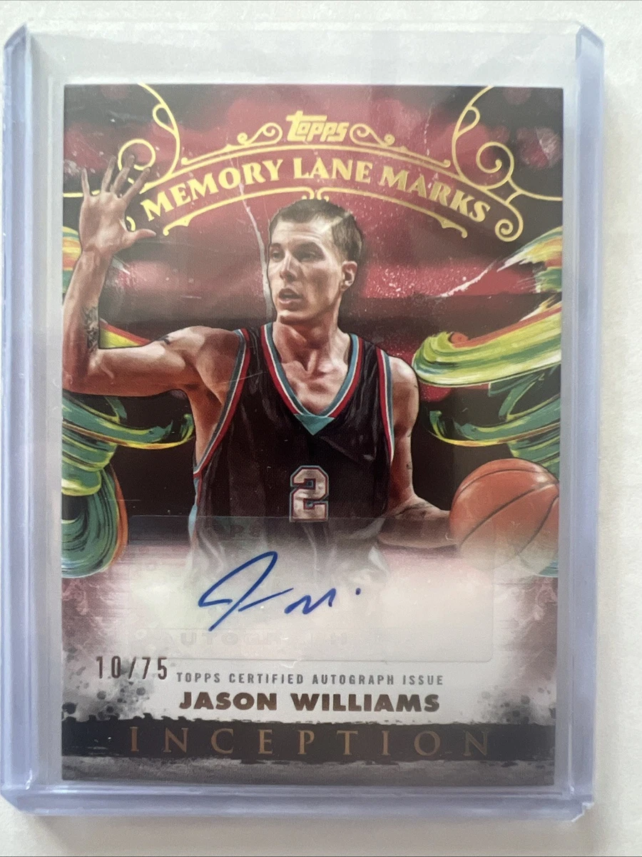 Topps Jason Williams Basketball Serial Numbered Sports Trading