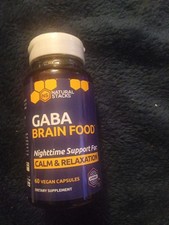 Natural Stacks Gaba Brain Food™, 60 Vegan Capsules,  Calm