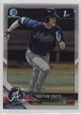 2018 Bowman Draft Chrome Refractor Greyson Jenista #BDC-31 1m26
