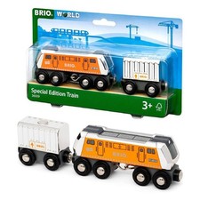 BRIO World Special Edition Zug 36009 Holz Eisenbahn Lok + Waggon ab 3 J