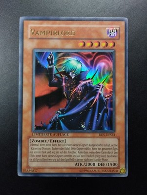 YUGIOH 2005 | VAMPIRE LORD | RDS-DESE4 | LIMITED EDT | GERMAN | VERY GOOD (MP)
