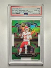 2023 Select - Concourse Patrick Mahomes II  Neon Green Prizm Die-Cut /599 PSA 10