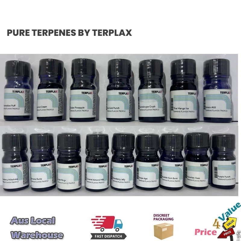 Terplax Premium Botanical Terpene Blends Natural Flavour Multi Profile Available