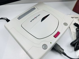Sega HST-3220 Saturn Console Boxed Set Near Mint JAPAN