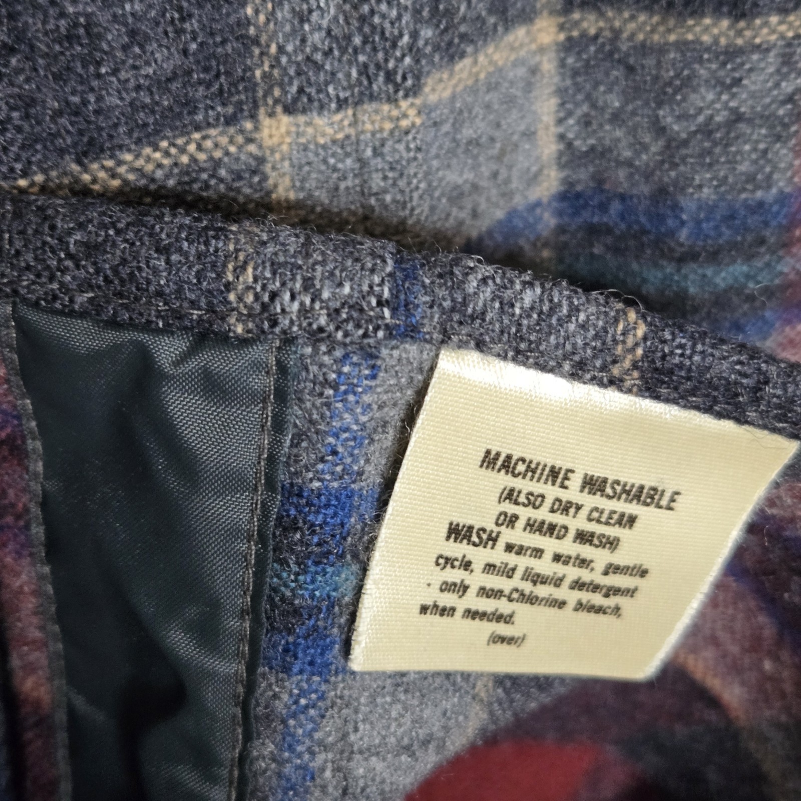 VTG Pendleton Flannel Wool Button Down Fireside S… - image 16
