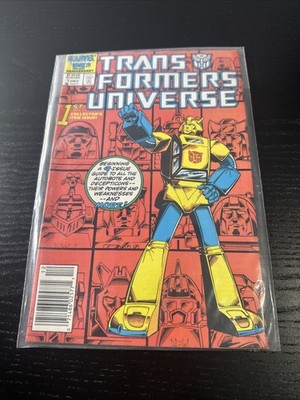 THE TRANSFORMERS UNIVERSE #1 1986 direct edition