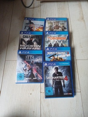Verschieden PS4 Spiele Sammlung  Konvolut  STAR WARS battlefield Just Cause 3