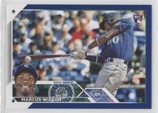 2023 Topps Series 1 Retail Royal Blue Marcus Wilson #138 0y59