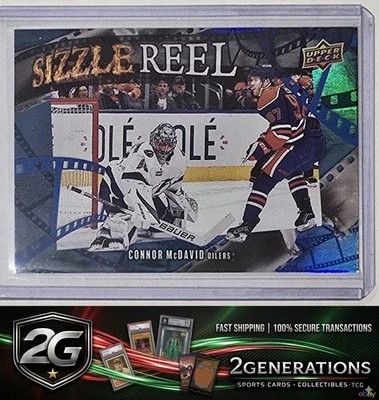2025-26 Upper Deck #SR-15 Connor McDavid Sizzle Reel