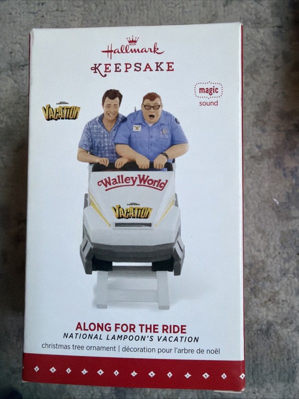 HALLMARK 2015 ALONG FOR THE RIDE NATIONAL LAMPOON'S VACATION ORNAMENT