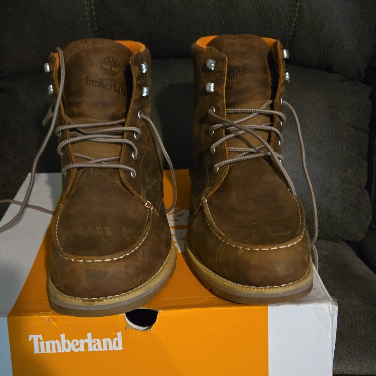 Timberland Waterproof Boots 28018 Size 9.5M Las mejores ofertas en Botas Timberland M Beige para hombres  main image 4