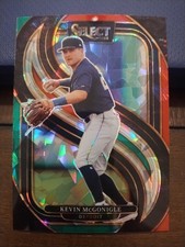 2025 Panini Select - Premier Level Kevin McGonigle #124 Red & Green Ice Prizm