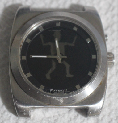Not Common 2004 FOSSIL Fossil Big Tic ''Robot'' Watch BG-1001