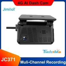 Jimi JC371 4G AI DashCam 3 Channels Live Video Real Time GPS Tracking Free APP