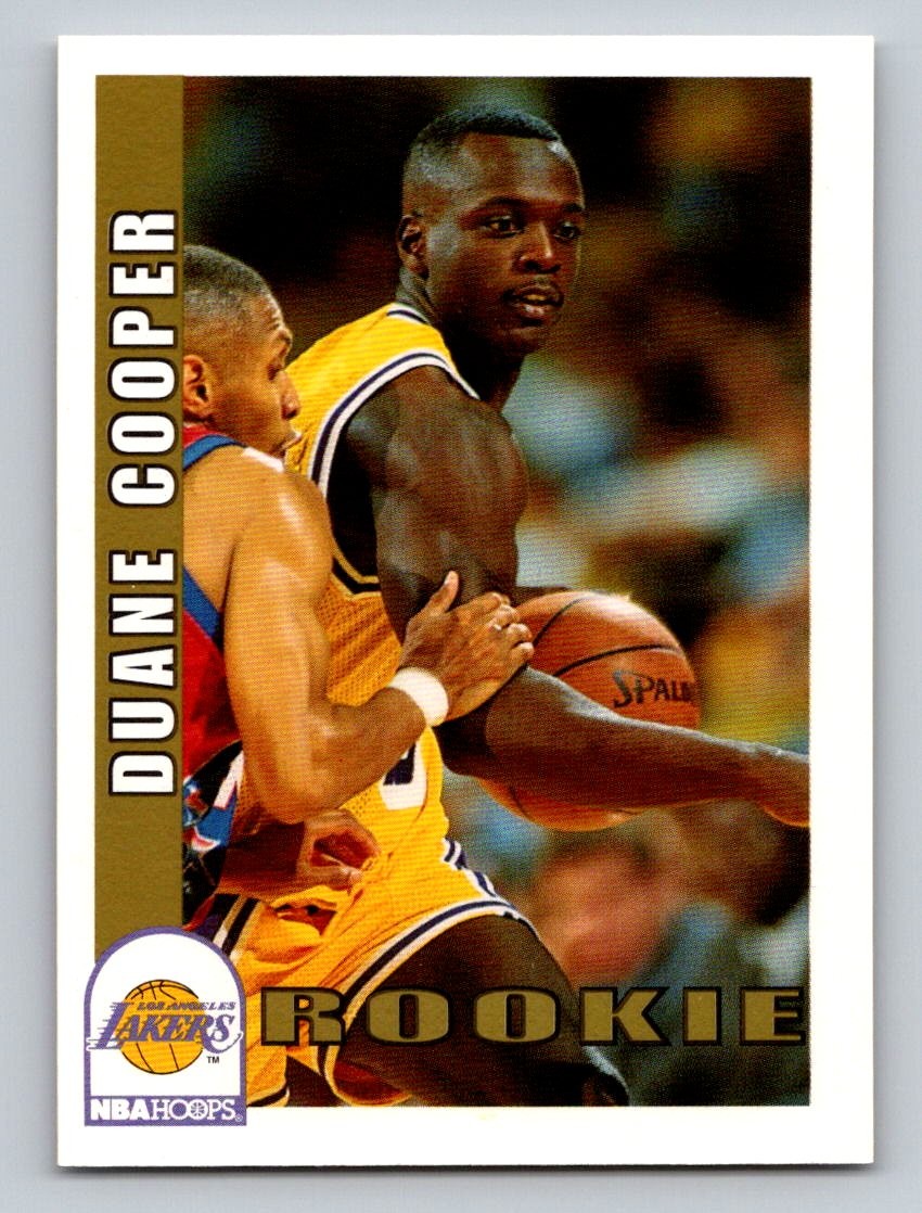 1992-93 Hoops #409 Duane Cooper
