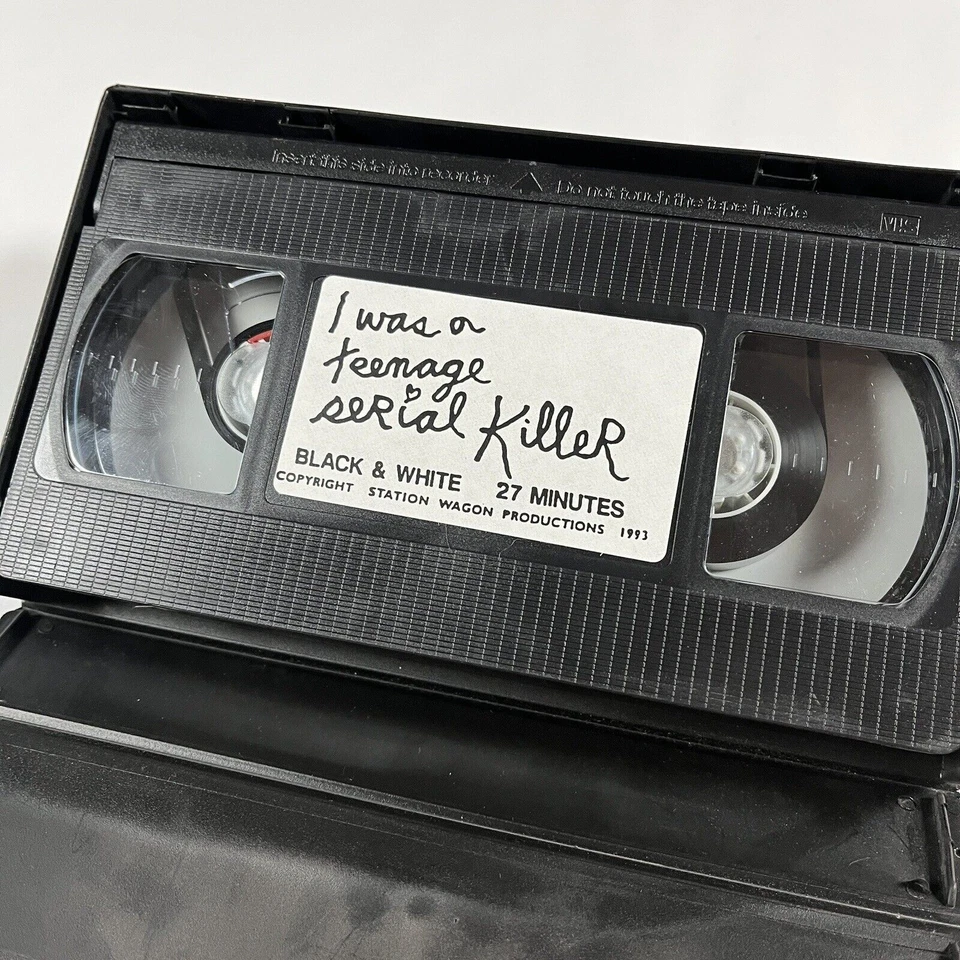 I Was a Teenage Serial Killer VHS TAPE Sarah Jacobson Rare Cult Underground - Image 4 of 4