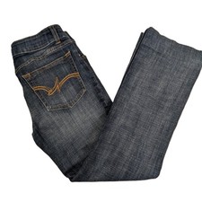 Women's Wrangler Boot Cut Jeans Size 5 Hemmed to Approx 29/30