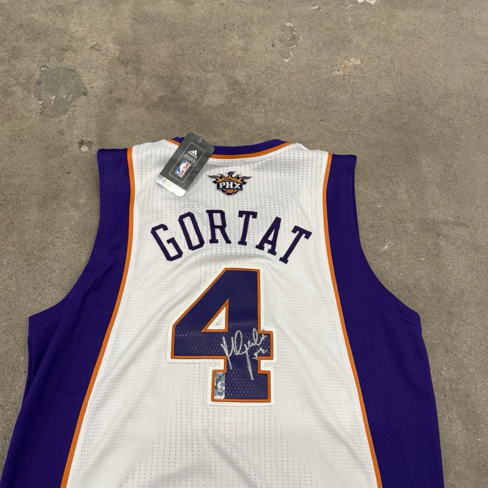Camiseta deportiva de baloncesto Adidas NBA Phoenix Suns Marcin Gortat auténtica nueva con etiquetas Foto 2 de 4