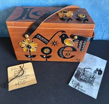 VINTAGE ENID COLLINS OF TEXAS PURSE/BOX BAG - LOVE - NEW OLD STOCK