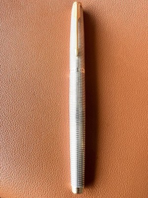 PARKER 75 Sterling Silver Fountain Pen – Fine Nib, Vintage