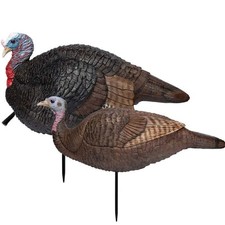 Primos Hunting Turkey Decoy - Lil Gobstopper Hen and Jake One Size, Multi 