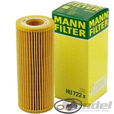 MANN ÖLFILTER+SCHRAUBE passend für BMW 1er E87 3er E46 E90 5er E60 X3 E83
